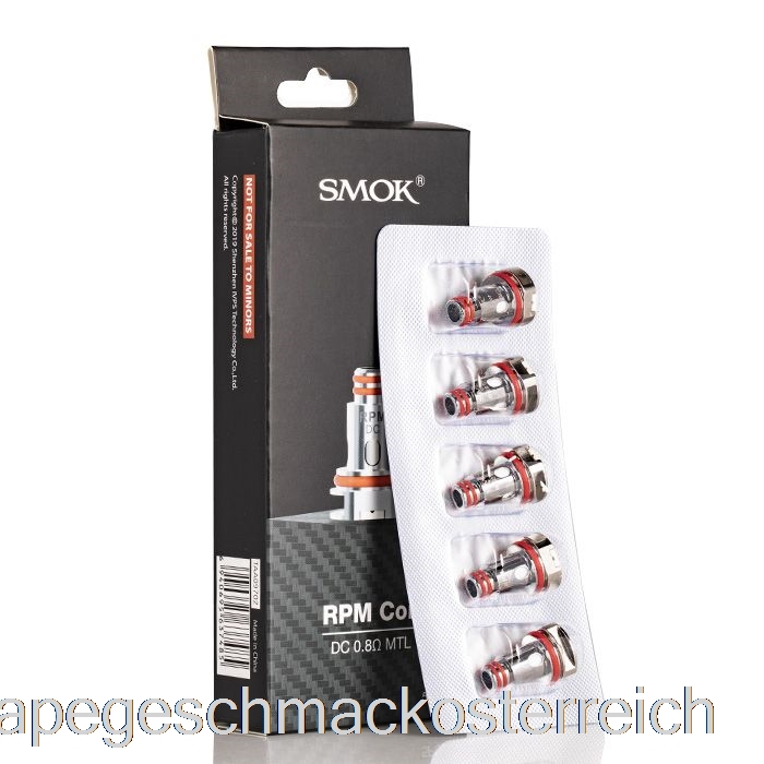 Smok U/min Ersatzspulen 0,8 Ohm U/min DC MTL Spulen Vape Geschmack